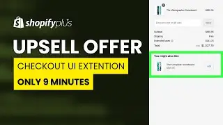 Create Upsell Offer using Checkout UI Extension in Shopify