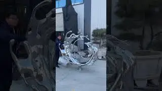 Where to commission fabricated metal sculpture? Price of custom public sculpture cost?