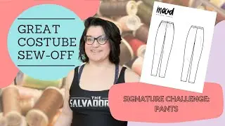Great Costube Sew Off: Purple Pants | Mood Mystery Kit | Mood Nasrin Pants