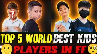 TOP 5 DANGEROUS KID LEGENDS IN FF || TOP 5 KIDS PLAYER 😱🔥- Garena Free fire Max