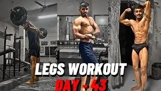 DAY - 43 || LEGS (Rambo)- Lean muscle Program By Guru Mann || coach Shreyash ​⁠@GuruMannFitness