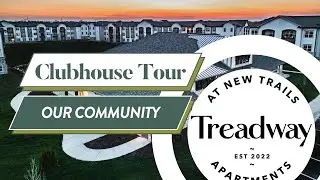 Inside the Luxury Clubhouse at Treadway at New Trails | Gardner, KS Apartments