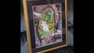 The ruins of a Stone Church in an abandoned Village, St. Kyrans Newfoundland