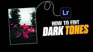 How To Edit DARK TONES Like a PRO in Lightroom Mobile