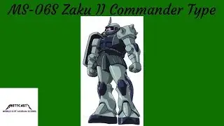 Gundam School #9 | MS-06S Zaku II Commander Type!