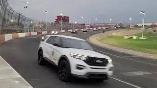The Arizona Rangers - Blue Race Night at Tucson Speedway.
