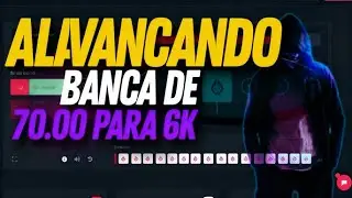 ALAVANCANDO BANCA DE 70.00 PARA 6K SEM GALE - BLAZE DOUBLE🔥