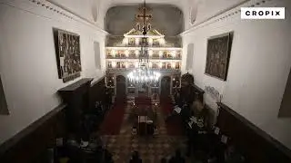 Večernje bogoslužje pravoslavnog Badnjaka u Crkvi svetog Ilije