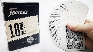 Обзор колоды — игральные карты Fournier 18 Victoria Blue [HD]