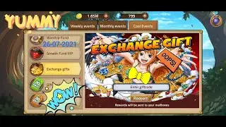 EPIC TREASURE, NEW WEEKLY GIFTCODE 26-07-2021, GAME ONE PIECE, CODE, F2P.