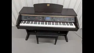 Yamaha Clavinova CVP-301 Digital Piano / arranger + stool in rosewood. st #25469