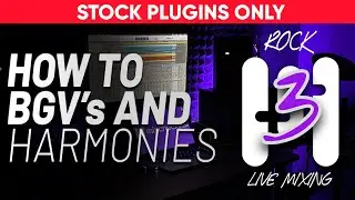 How to Mix Background Vocals and Harmonies - FREE Mixing Course with STOCK PLUGINS (Part 13)