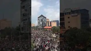Nepal student protest 🪧 #reels #nepal #nepalprotest #studentprotest #nepalnews