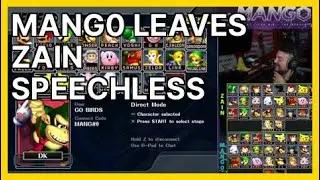 Mang0 leaves Zain speechless (mang0) | Smash Melee Highlights
