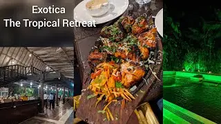 Best restaurant near Mumbai you must visit Exotica resort Yeour Hills Thane #marathivlog