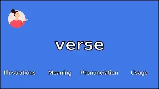 VERSE - Meaning and Pronunciation
