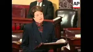 USA: WASHINGTON: SENATE DEBATE ON NATO ENLARGEMENT