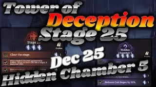 Tower of Deception 25 & HC5 Guide! New Mods Explained