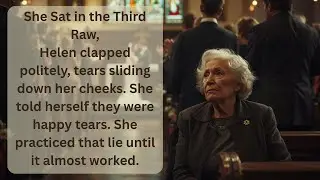 The Untold Secret Stories - She Sat in The Third Raw - Hellen Clapped Politely, Tears Sliding Down..