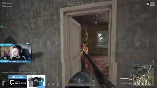 Shrouds insane 2 Kills Double Barreled Shotgun PUBG HIGHLIGHT