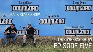 Backstage at Download 2024