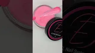 LIFESTYLE coloured glitter acrylic powder Swatch ELNS EL Nail Systems