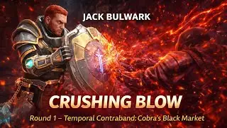 CRUSHING BLOW 🔥 Jack Bulwark Wrecks Round 1 | Temporal Contraband | Shadow Fight 4 Arena