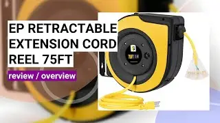 EP Retractable Extension Cord Reel Review: Heavy Duty Power Solution for Your Garage