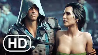 Pirate Assassin Edward Kenway Cinematic Fight Scene HD Assassin's Creed Black Flag Cinematics