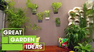 How To Make Your Own DIY Vertical Garden | Gardening | Great Home Ideas