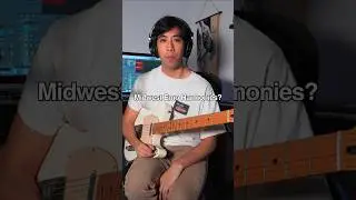 Самый простой способ создать яркие гитарные гармонии #mathrock #midwestemo #guitarlessons #guitar