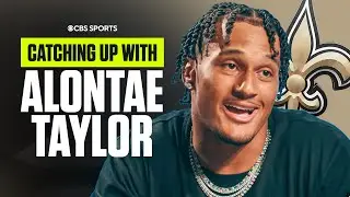 Saints CB Alontae Taylor talks Kellen Moore, 2025 Season, and Glorilla
