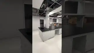Casework Cabinets with Fume Hood