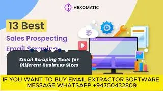 email scraping tools