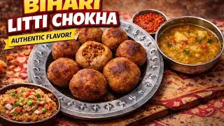 Litti sabji recipe #trending #food #viral #cooking #youtubeshorts