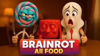 BRAINROT: They Turned Into FOOD?! Official Music Video