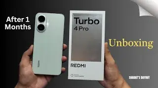 Распаковка Redmi Turbo 4 Pro, личный опыт использования спустя месяц (зелёный)