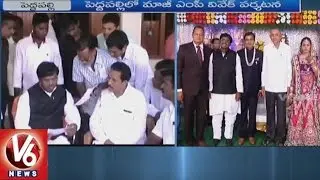 Former MP Vivek Visits Peddapalli Constituency | Karimanagar | V6 News