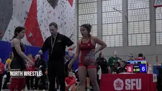 2025 SFU OPEN | 1/8 53KG HIGHLIGHTS | DAUS (EDMONTON WC) v. THREATFUL (SFU)