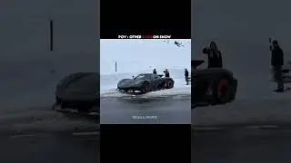 Audi is the best snow car #cars