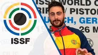 Interview with Pablo CARRERA (ESP) - 2016 ISSF Rifle and Pistol World Cup in Munich (GER)