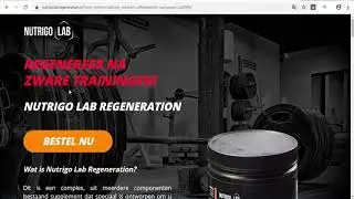 Nutrigo Lab Regeneration Netherlands - Bodybuilding
