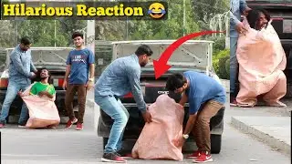 Garbage Bag prank - Awesome  Reactions - Funny Prank in Pakistan - Still fun - Part 2
