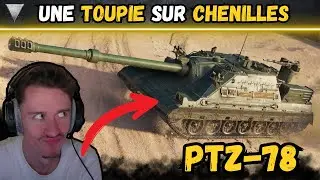 🎬 Une TOUPIE sur CHENILLES ▶️ Gameplay PTZ-78 ⚔️ [WOT-FR]