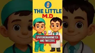 The Little M.D. - Toddler Educational Series - Why use sphygmomanometer and tweezers?