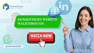 Afin Advisory &ndash; Website Walkthrough | Business, Tax & Compliance Services in India