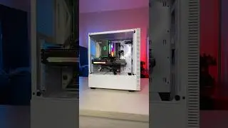 COMPREI O MELHOR GABINETE GAMER BRANCO BARATO DA INTERNET!! #shorts