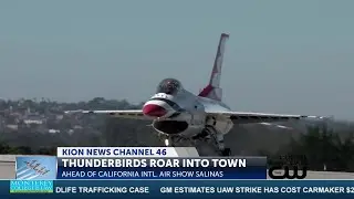 Thunderbirds arrive in Monterey ahead of California International Airshow
