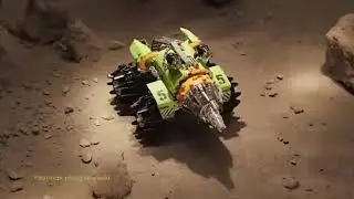 LEGO Power Miners Thunder Driller commercial