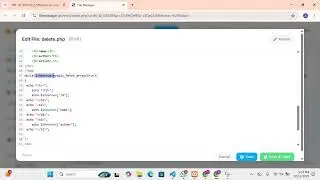 Delete Data from Database using PHP and MySQL | Complete Tutorial with Domain live.